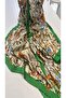 Silk Shawl with Pleats - 2