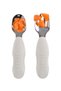 Stainless Steel Fork Spoon Set, Velvet Gray - 3