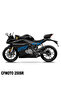 ل CFMOTO 250SR الجانب القلنسة ديكور ملصق ملصق نموذج اليمين واليسار
