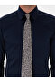 Navy Blue Slim Fit Cotton Classic Shirt 50311551-Vr033 - 6