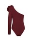 Elba Rose Detail Burgundy Bodysuit - 3