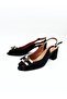 Women's Genuine Leather Evening Dress - 4