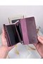 Genuine Leather Saddlerie Stitched Multi-Compartment Women's Wallet 2095 - 7