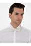 White Slim Fit Cotton Blend Ata Collar Tuxedo Shirt 50304086-Vr013 - 2
