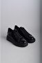 Select 2203 genuine leather sneakers shoes black patent leather - 2