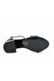 İremsu 9989 Single Band Glitter Back Heeled Children's Shoes BLACK - 5