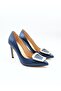 Women's Genuine Leather Evening Dress