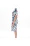 Women's Multicolored Dress (with Large Size Option) - 2