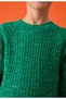 Children's Knitwear Sweater - Crew Neck, Long Sleeves and Relaxed Fit - 4