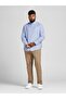 Jack&jones Large Size Light Blue Men's Oxford Shirt 12190444 - 3