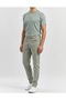 Men's High Waist Zipper Pipe Leg Top Quality Fabric Denim Pants - 3