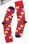 Cat Dog Patterned Socks Men's Long Socks Clb