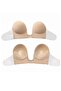 Women's Push up Invisible Self-Adhesive Ghost Bustier Bra - 5