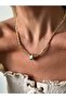 Evil Eye Beaded Stone Necklace - 2