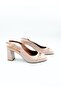 Women's Genuine Leather Heeled Shoes - 2