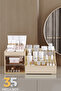 Elegance XL Transparent Drawers Jewelry Makeup Perfume Cosmetic Cream Organizer Organizer