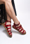 Avesianna Women's Sandals 00123003   Red - 2