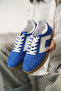 Blue Suede Women's Color Blocked Sneaker Shoes Bg1095-101-0002 - 4