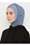 Zigzag Striped Sports Cap - Denim Blue - (St297), (Id 7829742) - 4