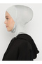 Masked Hijab Bone - Light Gray - (St279), (Id 7827928) - 4