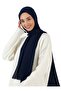 Chiffon Shawl - Light Navy Blue - Tuva Shawl - 2
