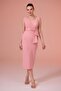 Powder Pearl Crepe Promise Dress