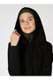 Stripe Patterned Sports Hijab - Khaki - (St307), (Id 7830726) - 2