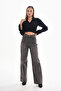 Pofidi Vintage Gray Washed Baggy Jeans - 3
