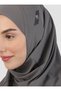 Pro Sport Hijab Bone - Porous Micro Fabric - Dark Gray - (St051), (Id 7805127) - 4