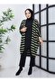 Tasseled Striped Cap - Mint - Sahra Butique - 4