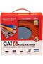 كابل شبكة إيثرنت LAN من النوع RJ45 CAT6 بطول 30 مترًا