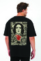 Lenithra Severus Snape Back Printed Unisex Oversize Black T-Shirt