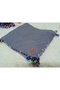 100% Cotton Ezgi Scarf with Floral Pattern Motifs, Crochet and Beaded Embroidery, Yazma, Fular, Yemeni, Mevlüt Cover - 2