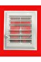 Culvert Plastic Bathroom Wc Ventilation Grille Superficial Movable Shutter 30X40 cm Adjustable - 2