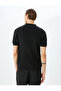 Half Zipper Cotton Blend Short Sleeve Knitwear T-Shirt - 4
