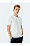 Textured Cotton Short Sleeve Knitwear T-Shirt - 3