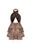 Mykonos Cross-Neck Leopard Shorts Dress - 4