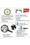 Pressure Cooker Combo Outer Lid Induction Stove Compatible 2, 3 & 5 Litres Silver Aluminium-IFC 235 - 7