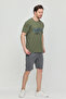 Men's Cotton Shorts Pajama Set Fish Fishing - 7
