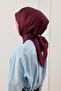 Twill Silk Scarf Tina Burgundy - 6