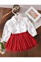 Pleated Bow Dress