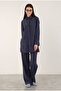 Tensel Boru Paça Trousers Navy Blue