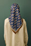 Twill Silk Scarf Aura Cinnamon - 3