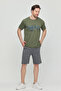 Men's Cotton Shorts Pajama Set Fish Fishing - 4