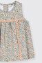 Liberty Fabric Floral Patterned Newborn Blouse - 2