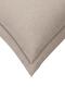 2-Piece Pillowcase 100% Organic Cotton Linen Beige 50x70 Cm - 3