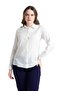 Long Sleeve Voile Avşar Summer Shirt Cream Krm - 7