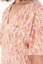 Women's Light Khaki Midi Length Woven Dress 50299175-Vr183 - 6