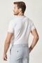 Men's 5-Pack Non-Shrink Cotton Fabric Wrinkle-Free Collar Slim Fit Slim Cut Polo Collar T-Shirt - 8