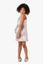 Girl's Colorful Rose Detailed Bag Special Day Wedding Evening Dress - 3